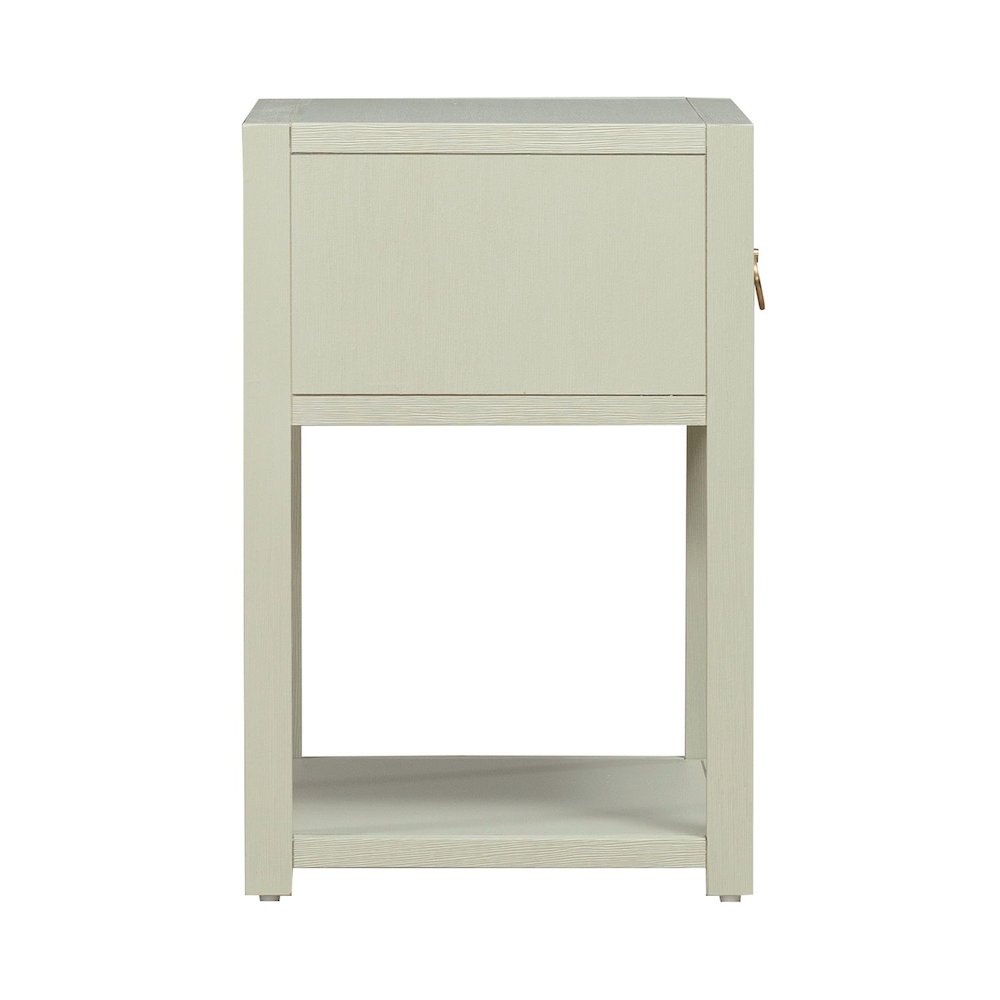 East End Shelf Accent Table for Living Room Home Storage - Green Mist. Picture 2