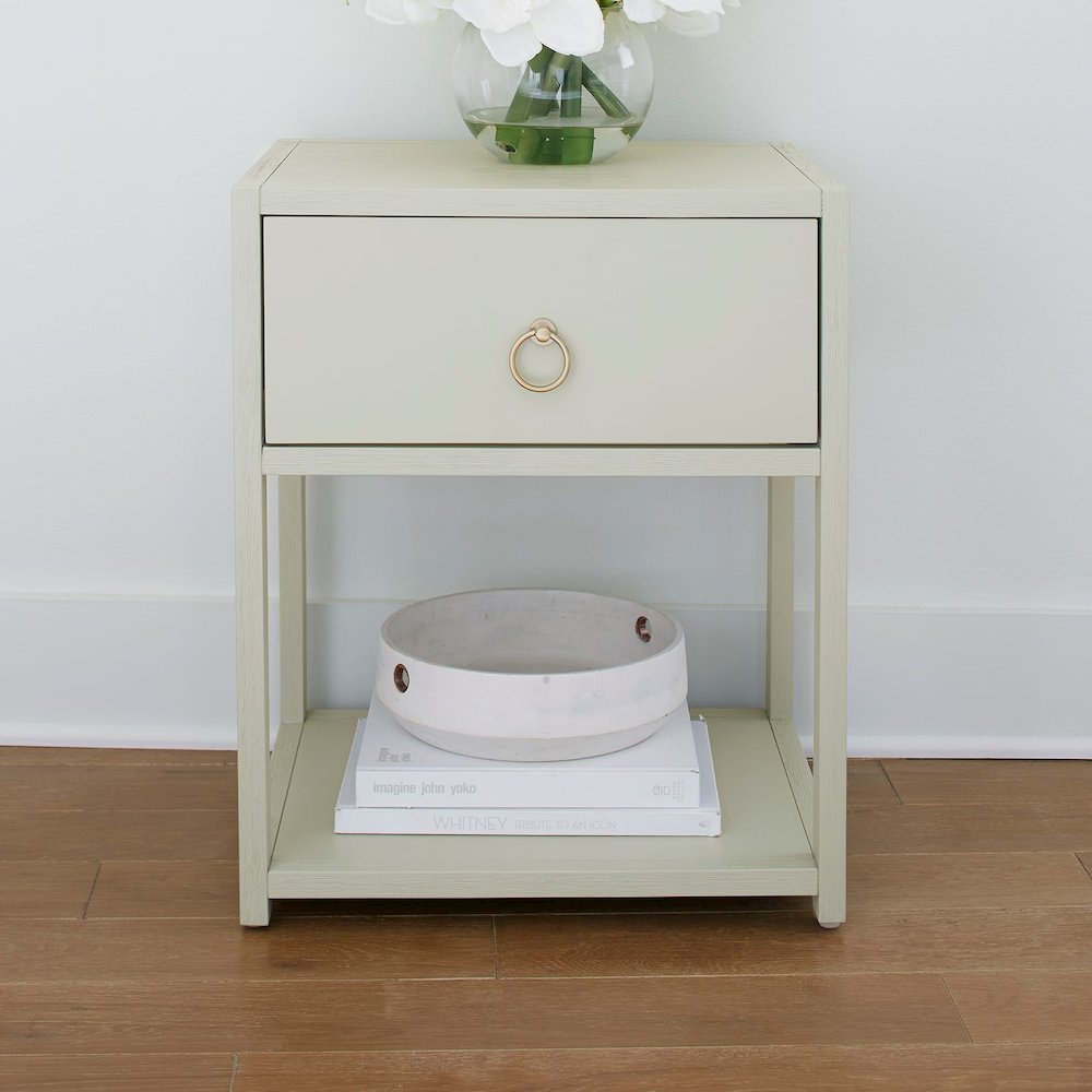 East End Shelf Accent Table for Living Room Home Storage - Green Mist. Picture 9