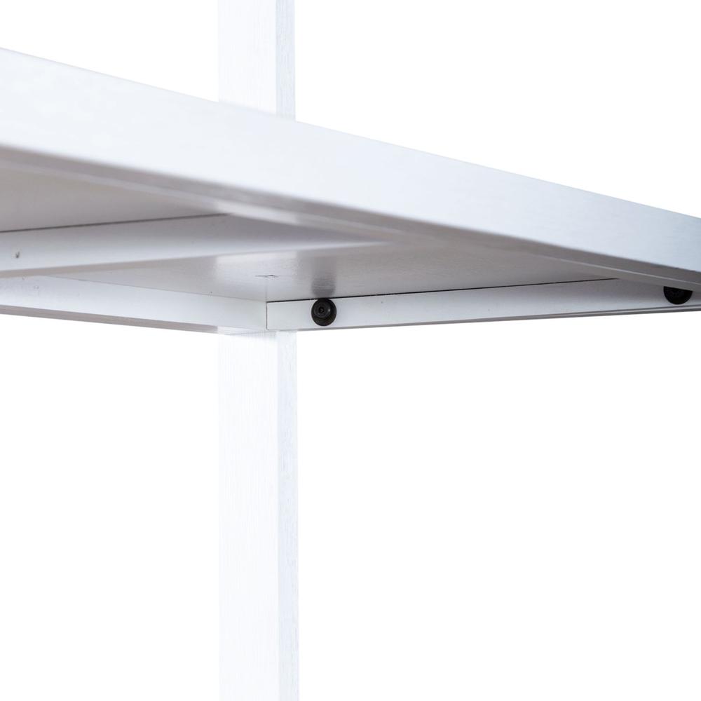 East End Accent Bookcase in Wirebrushed White. Picture 9