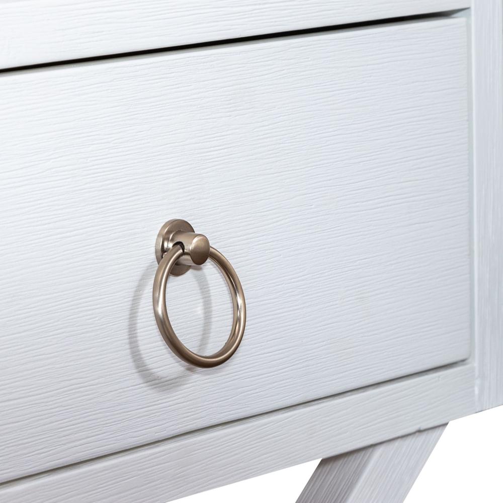 East End 1 Drawer Accent Table in Wirebrushed White. Picture 7