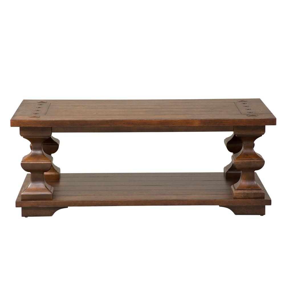 Sedona Cocktail Table in Kona Brown. Picture 7