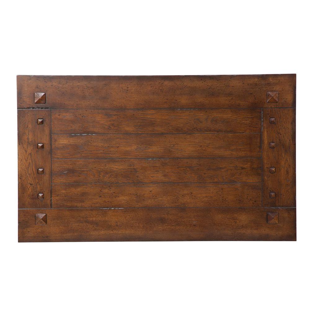 Sedona Cocktail Table in Kona Brown. Picture 4