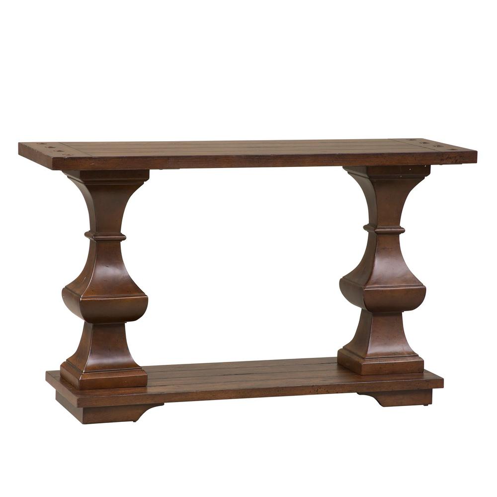 Sedona Sofa Table in Kona Brown. Picture 1