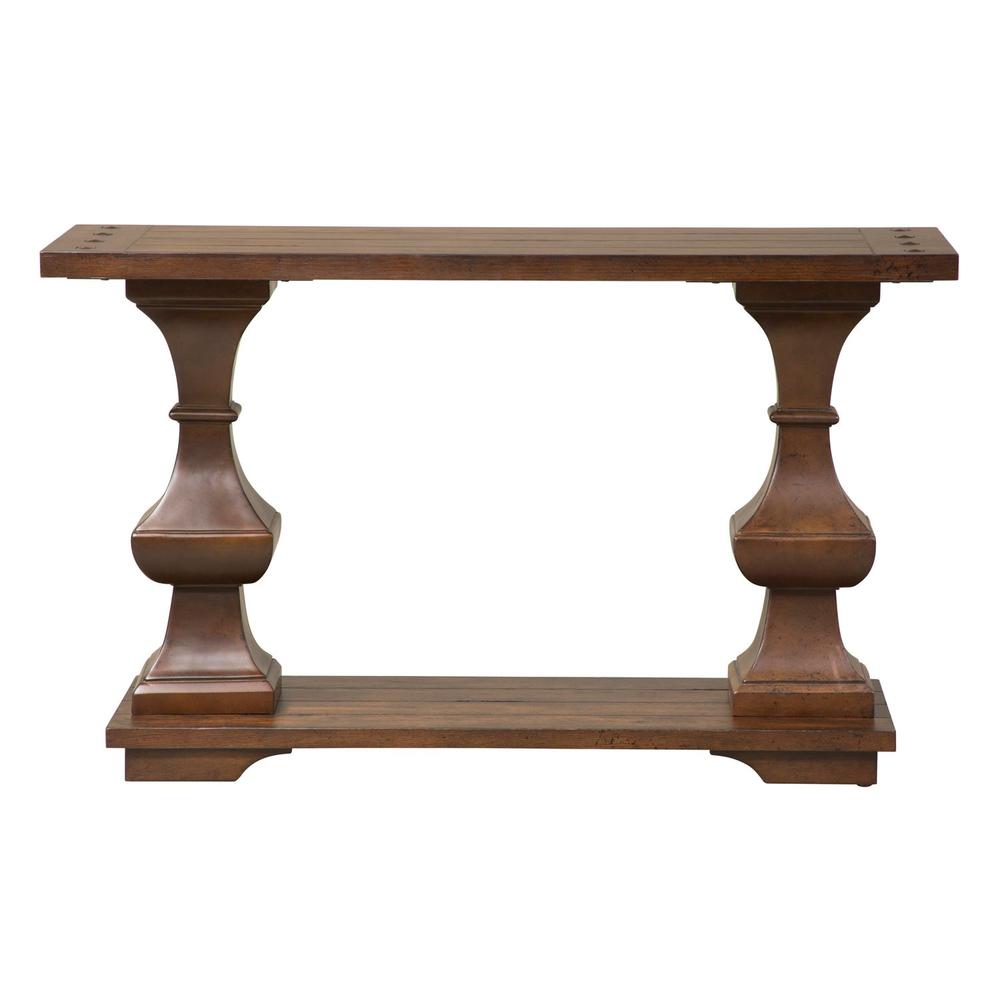 Sedona Sofa Table in Kona Brown. Picture 2