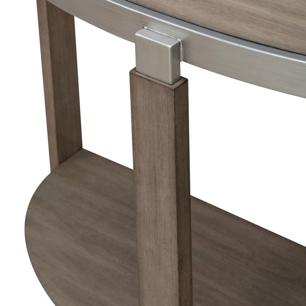 Sutton Sofa Table for Living Room - Bleached Sand. Picture 5