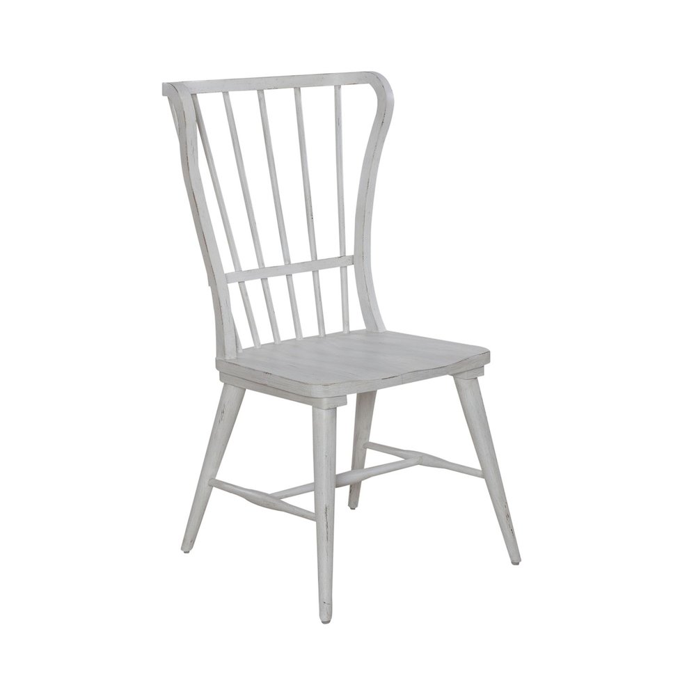 River Place Windsor Back Side Chair (RTA) - Set of 2 in Pine Solids & Veneers. Picture 1