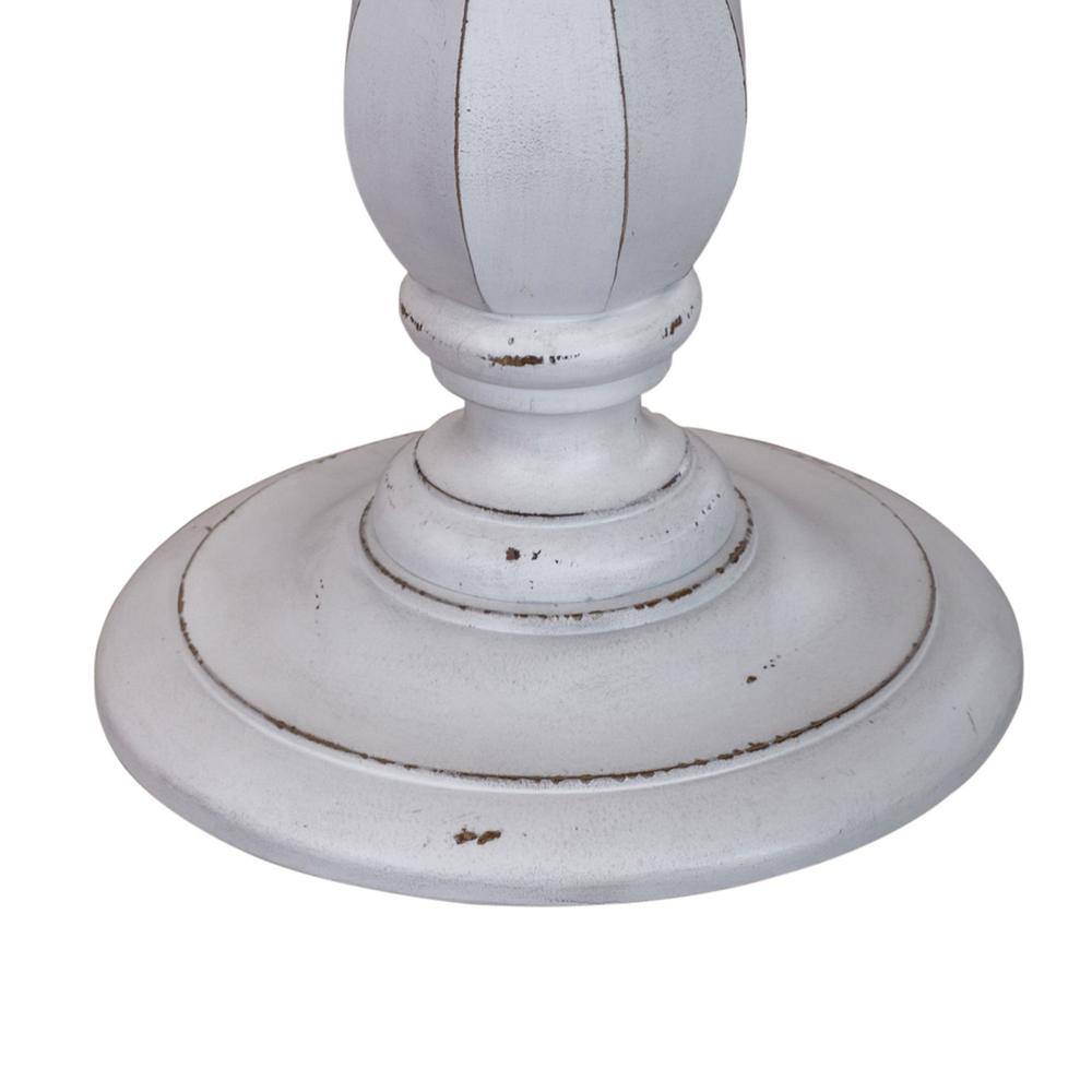 Magnolia Manor Round Accent Table in Antique White. Picture 7