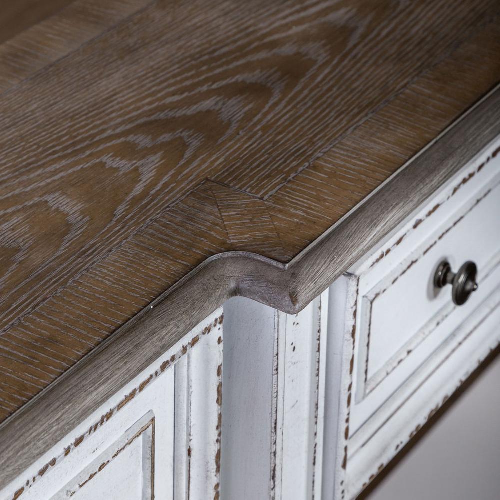 Magnolia Manor 72 Inch Hall Console Table in Antique White. Picture 9