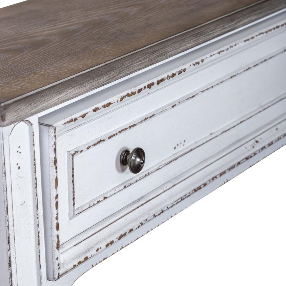 Magnolia Manor 72 Inch Hall Console Table in Antique White. Picture 8