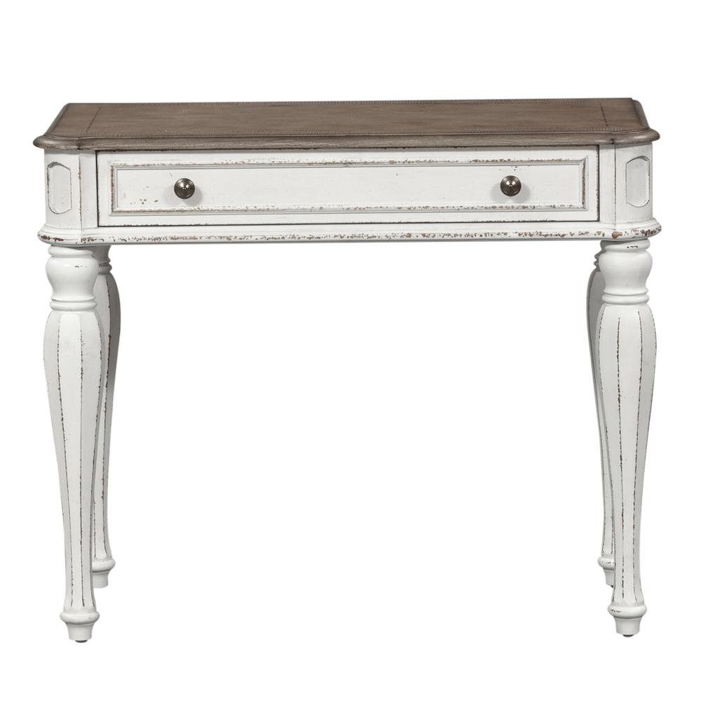 Magnolia Manor Accent Vanity Desk/Night Stand in Antique White. Picture 2