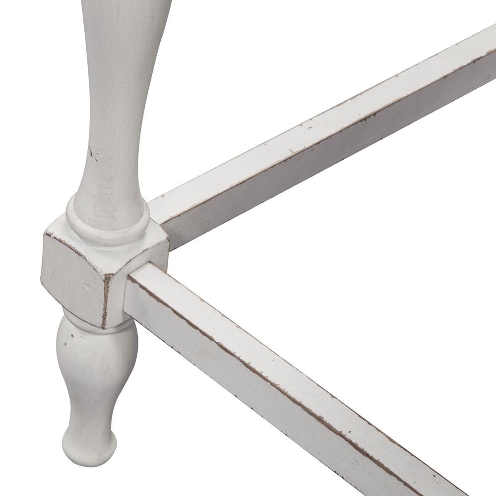 Magnolia Manor Spindle Back Counter Chair (RTA)-Set of 2 in Antique White. Picture 10