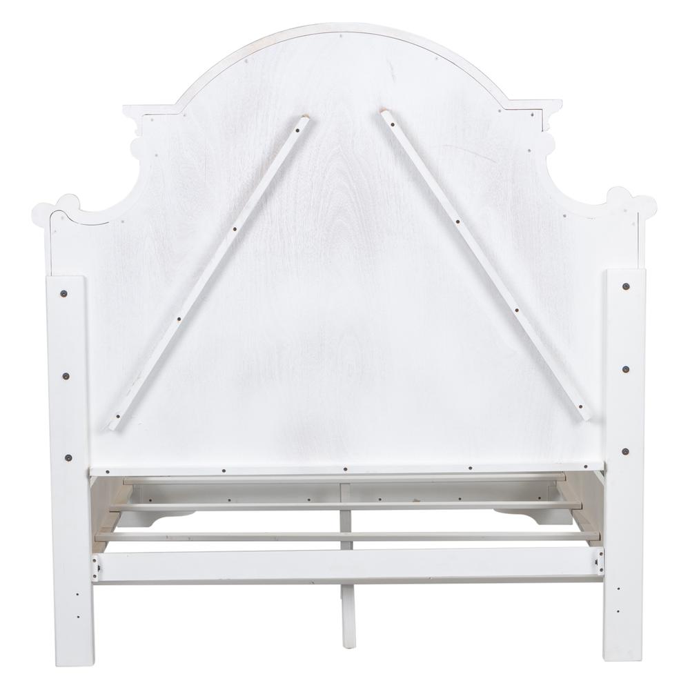 Magnolia Manor King Panel Headboard in Antique White. Picture 5
