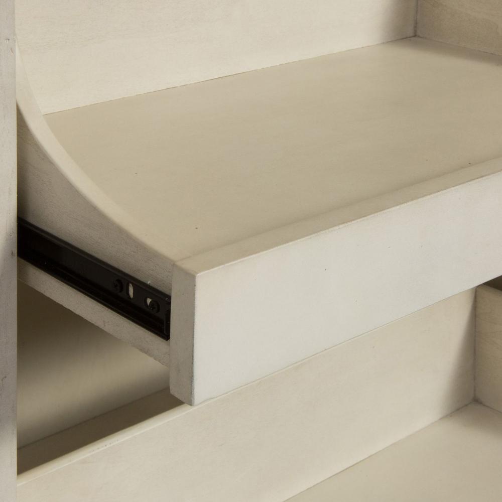 Magnolia Manor Door Chest in Antique White. Picture 4