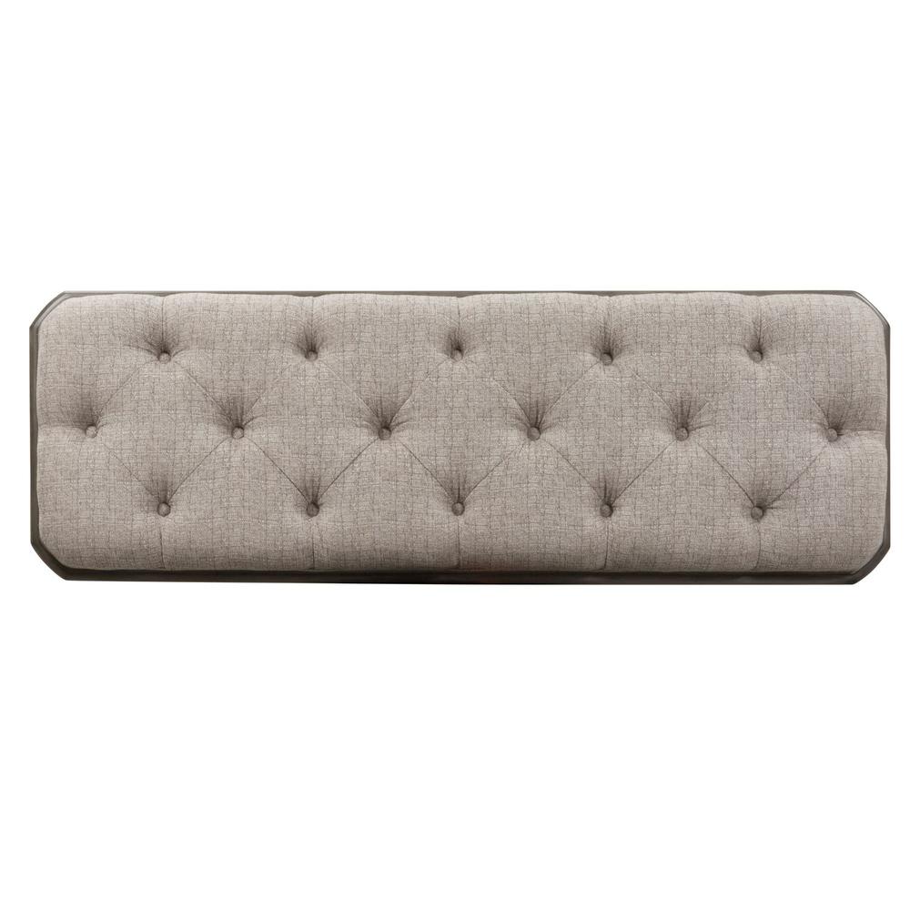 Magnolia Manor Bed Bench in Antique White. Picture 4