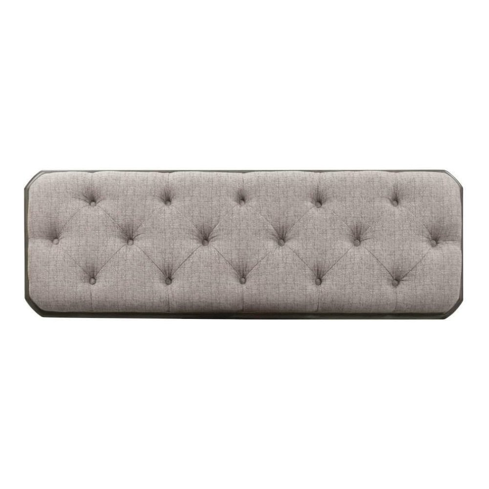 White Antique Bedroom Bench With Storage Shelf, End of Bed Accent Seat. Picture 6