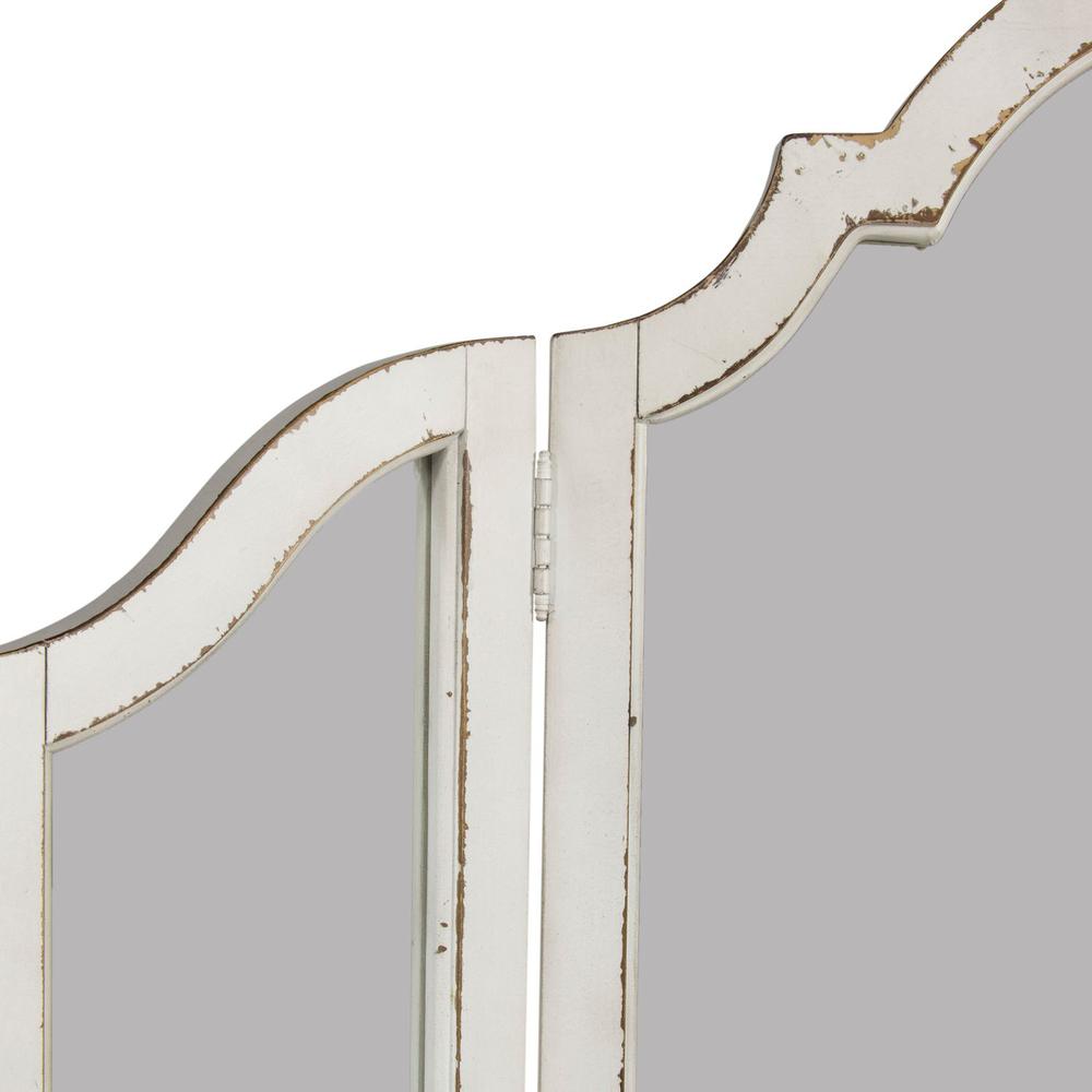 Magnolia Manor Vanity Mirror Only in Antique White. Picture 2