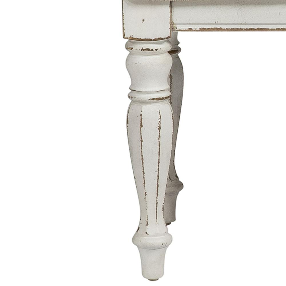 Magnolia Manor Vanity Stool in Antique White. Picture 3
