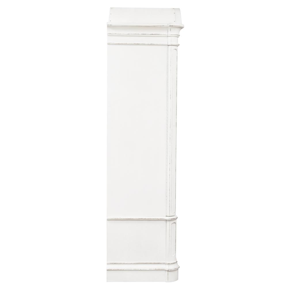 Magnolia Manor Armoire in Antique White. Picture 5