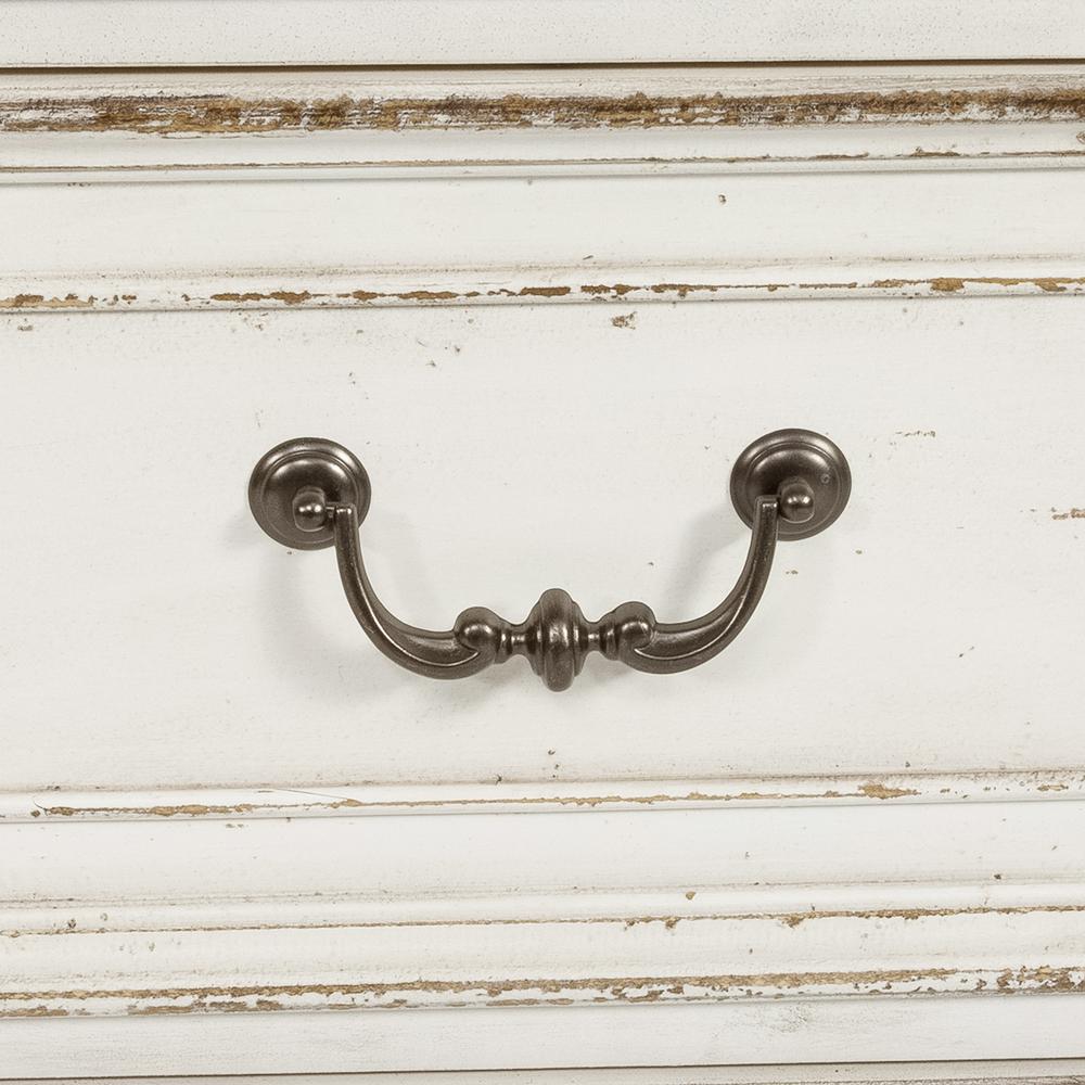 Magnolia Manor Armoire in Antique White. Picture 11