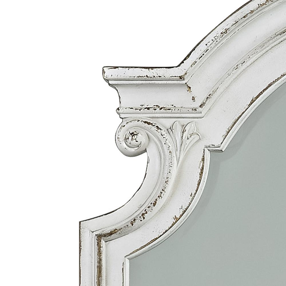 Magnolia Manor Dresser & Mirror in Antique White. Picture 12