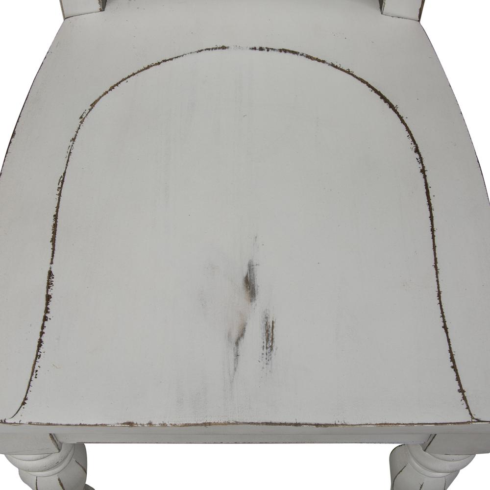 Magnolia Manor Splat Back Side Chair (RTA)-Set of 2 in Antique White. Picture 10