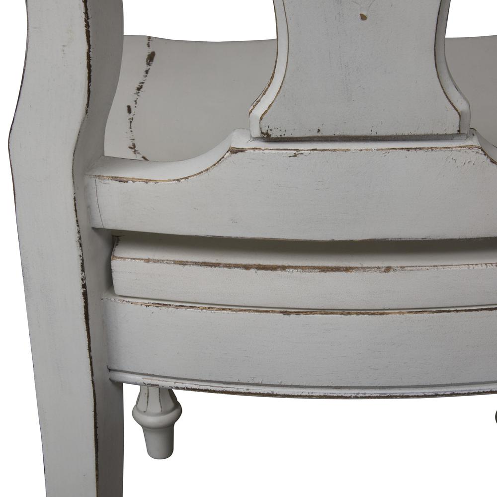 Magnolia Manor Splat Back Side Chair (RTA)-Set of 2 in Antique White. Picture 9