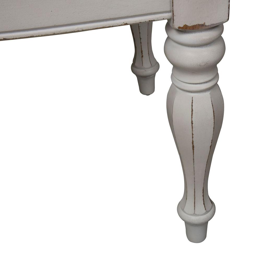 Magnolia Manor Splat Back Side Chair (RTA) in Antique White. Picture 8