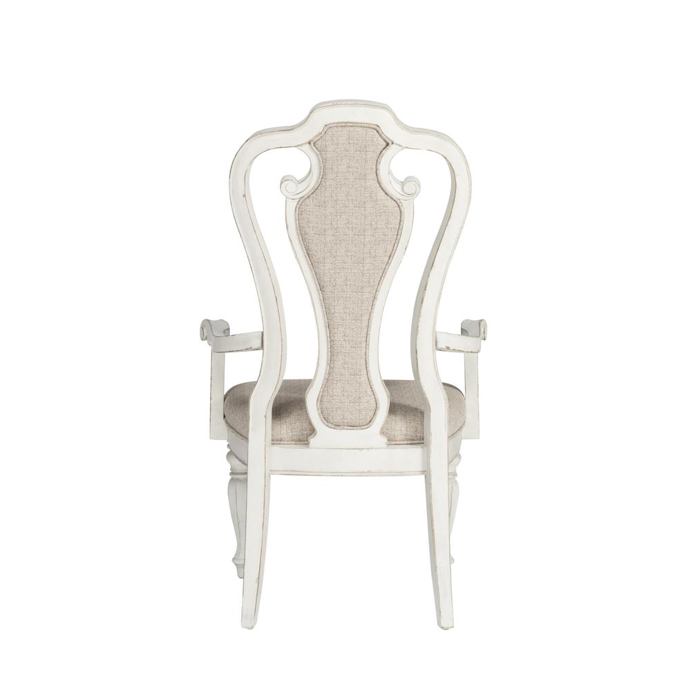 Splat Back Upholstered Arm Chair (RTA)-Set of 2. Picture 4