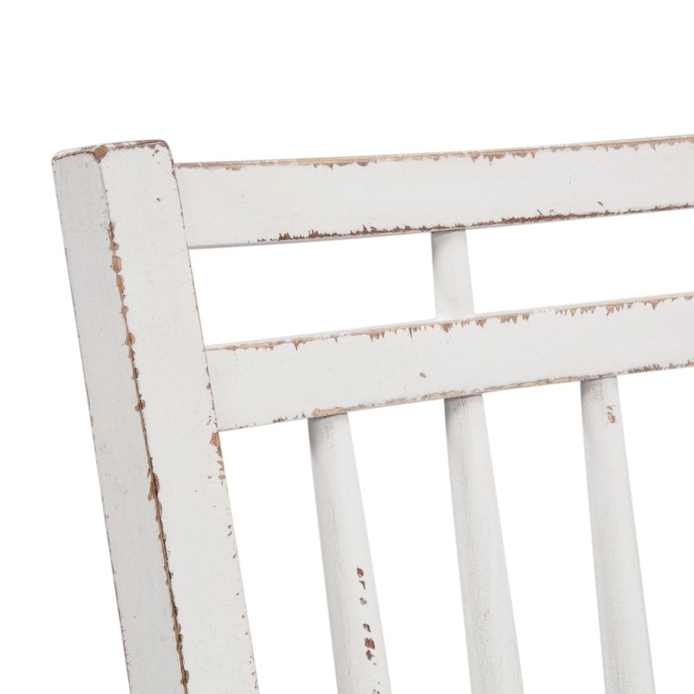 Magnolia Manor Spindle Back Side Chair (RTA)-Set of 2 in Antique White. Picture 5