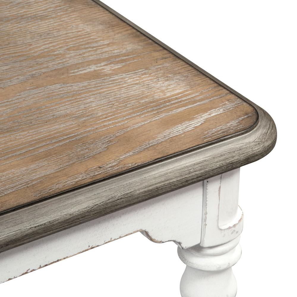 Magnolia Manor Dining Bench (RTA) in Antique White. Picture 4
