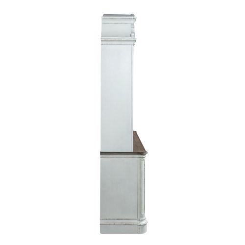 Magnolia Manor Entertainment Center in Antique White. Picture 3