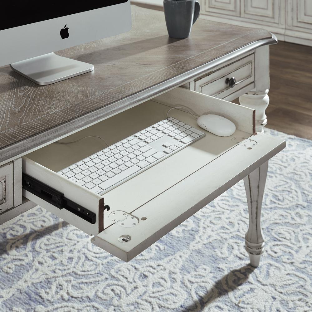 Magnolia Manor Writing Desk in Antique White. Picture 10