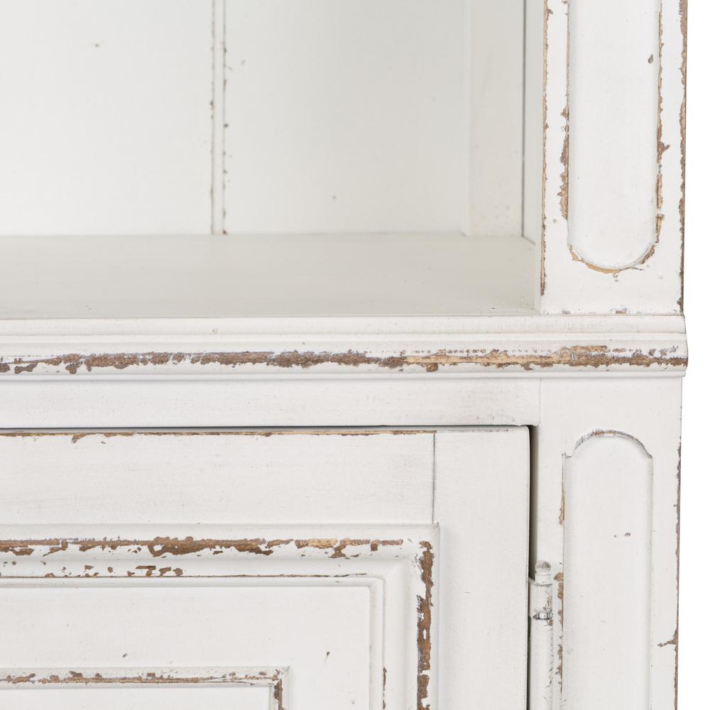 Magnolia Manor Bunching Bookcase in Antique White. Picture 5