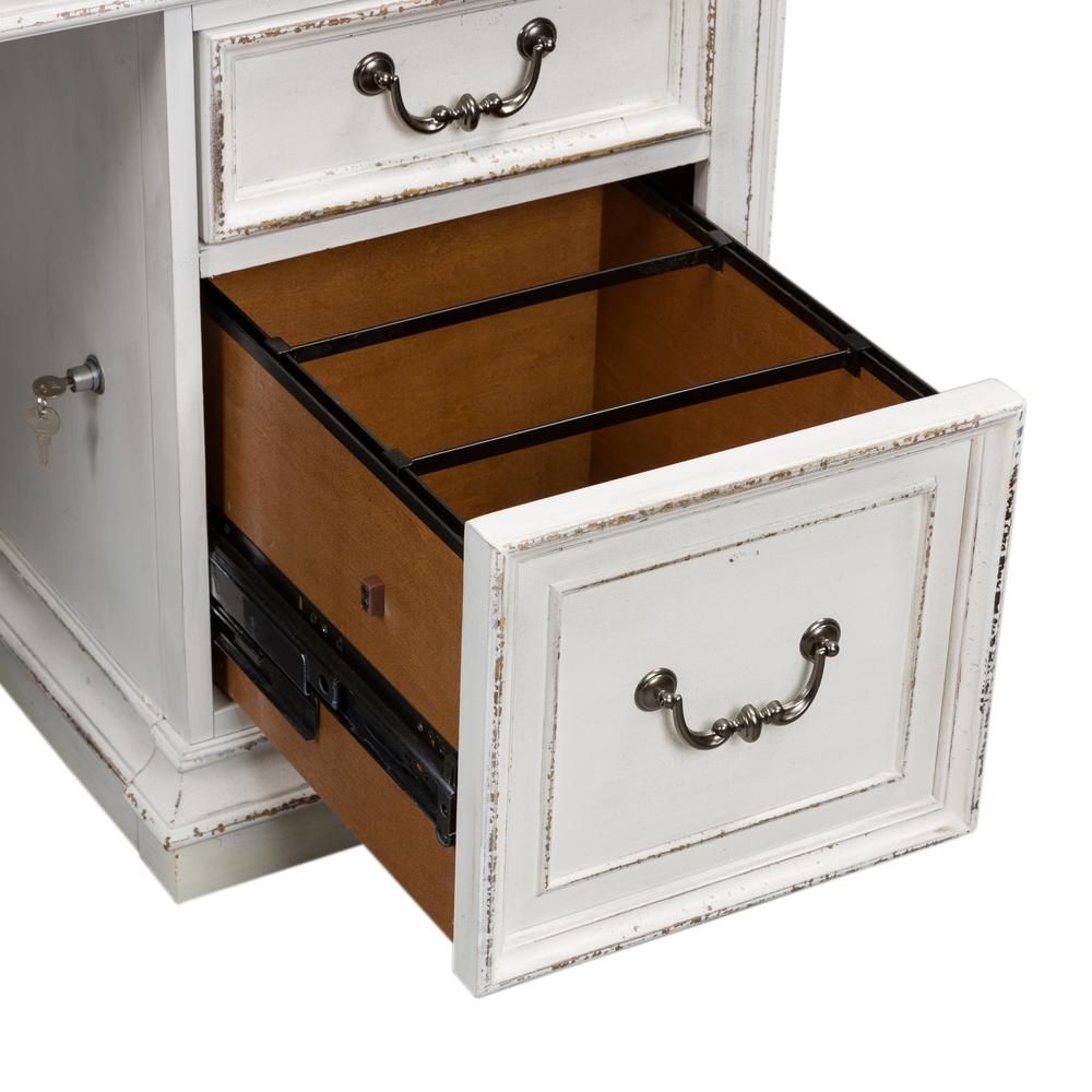 Magnolia Manor Desk in Antique White. Picture 4