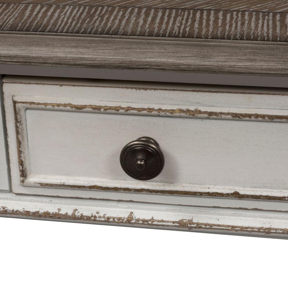 Magnolia Manor Rectangular Cocktail Table in Antique White. Picture 7