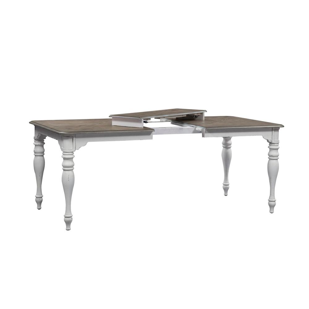 Magnolia Manor Leg Table in Antique White. Picture 6