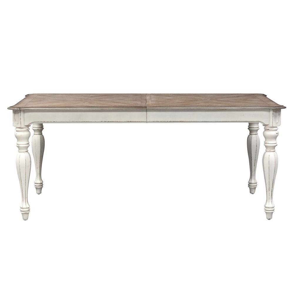 Magnolia Manor Rectangular Leg Table in Antique White. Picture 2