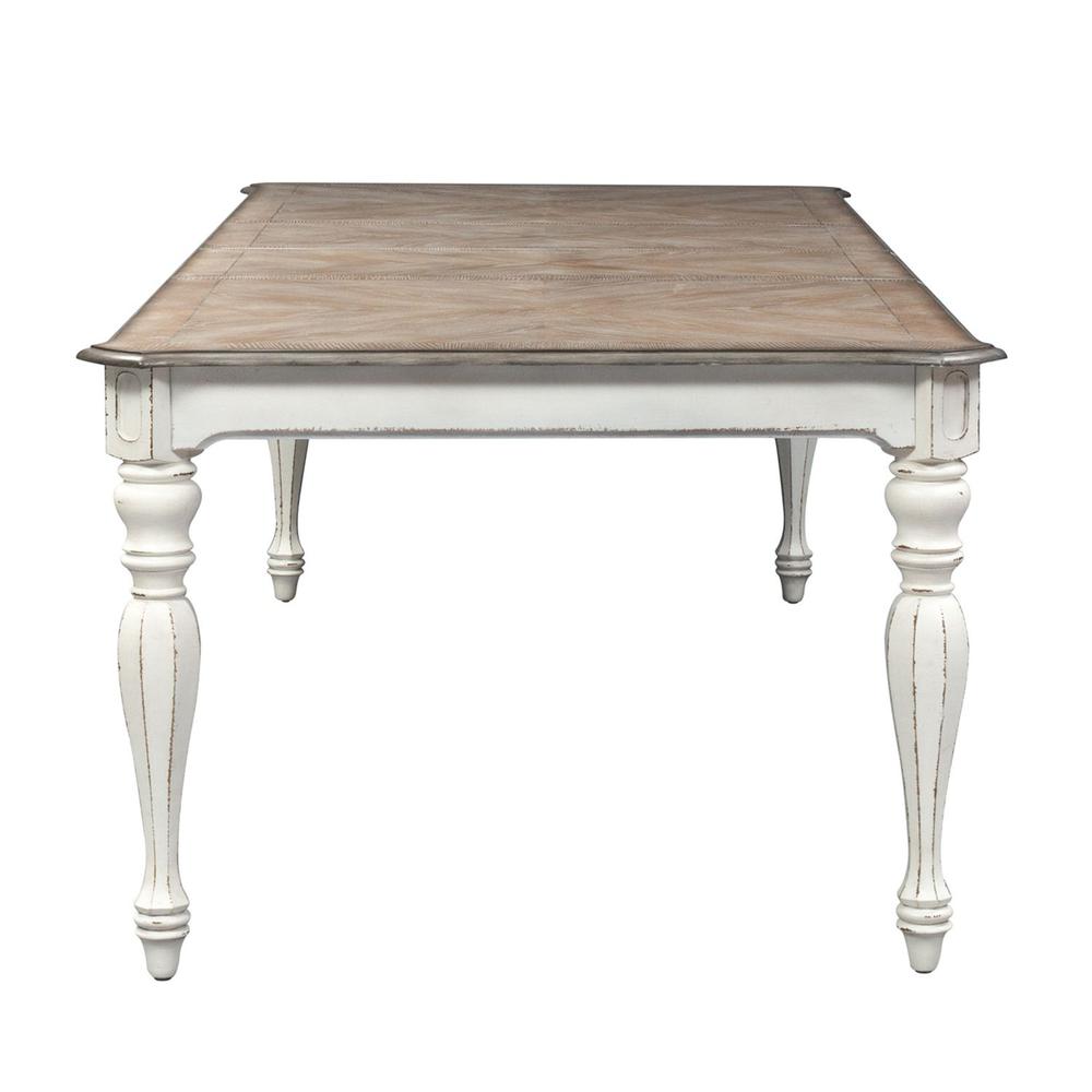 Magnolia Manor Rectangular Leg Table in Antique White. Picture 3