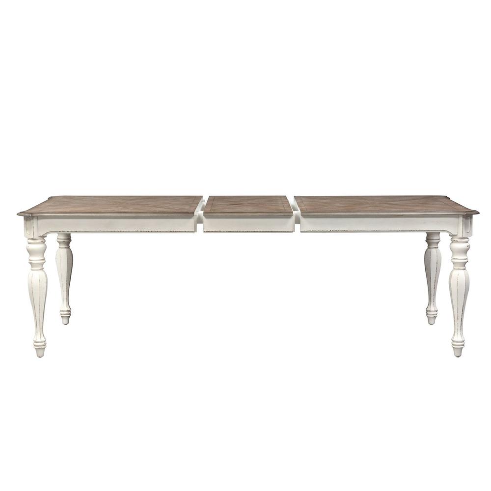 Magnolia Manor Rectangular Leg Table in Antique White. Picture 4
