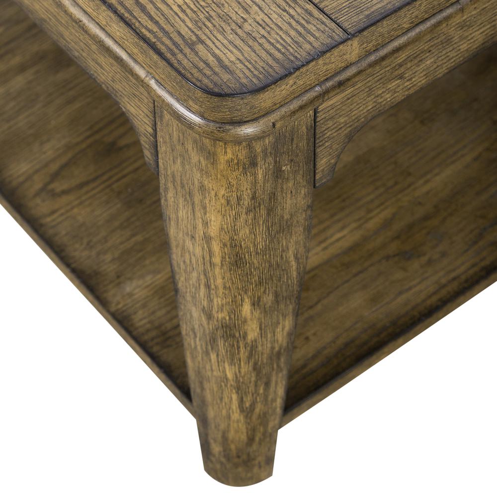 Ashford Rectangular Cocktail Table in Sienna. Picture 10