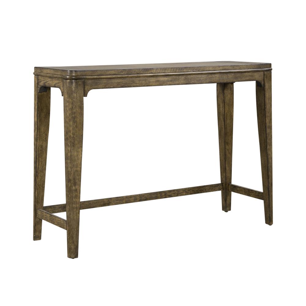 Ashford Console Bar Table in Sienna. Picture 1