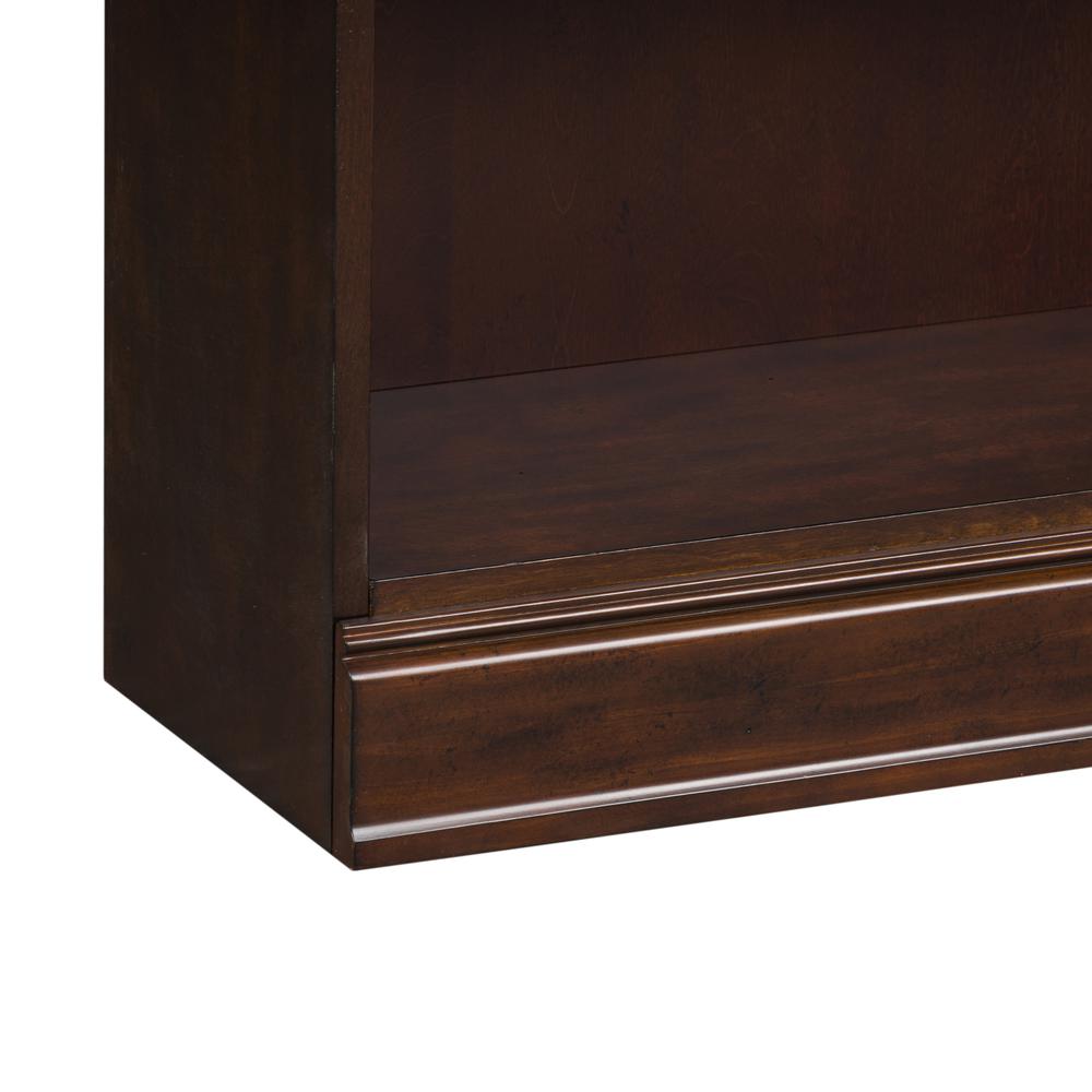 Brayton Manor Jr Executive 48 Inch Bookcase (RTA) in Cognac. Picture 4