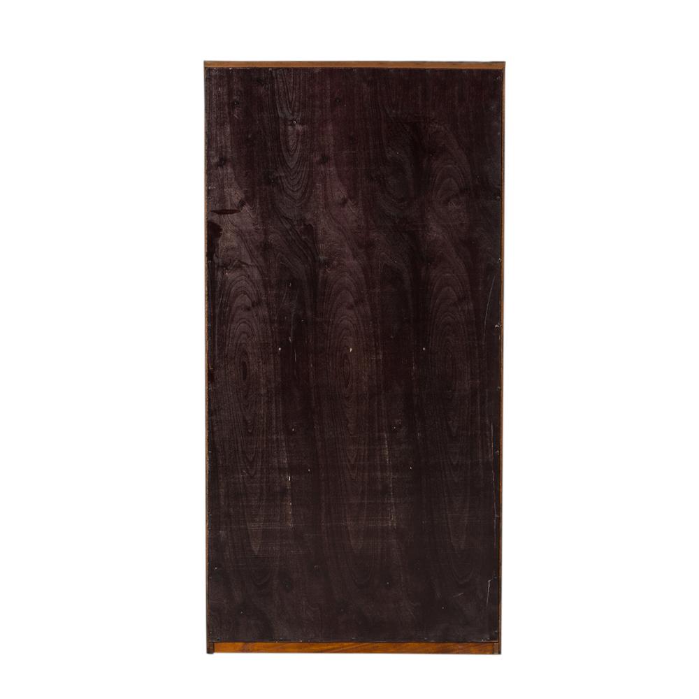 Brayton Manor Jr Executive 60 Inch Bookcase (RTA) in Cognac. Picture 7