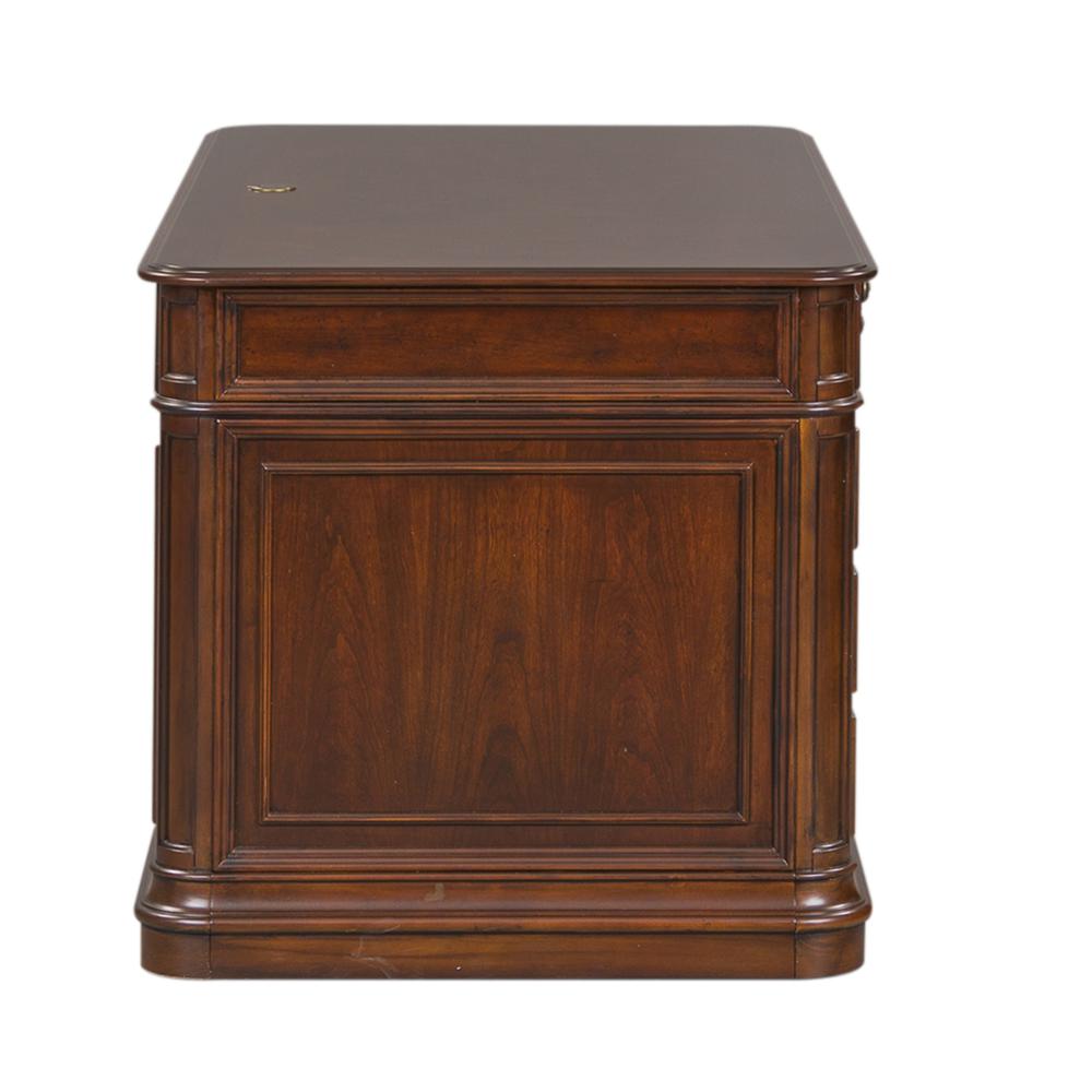 Brayton Manor Jr Executive Desk in Cognac. Picture 10