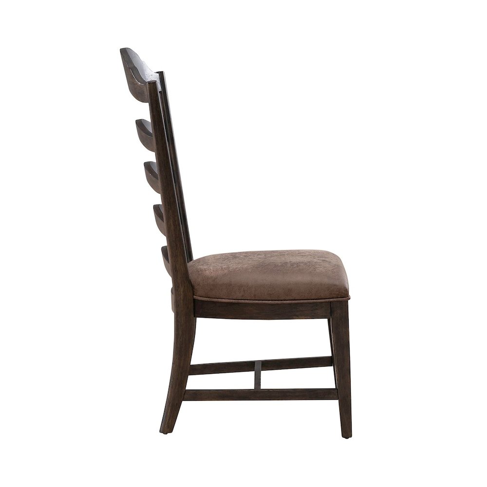 Paradise Valley Uph Ladder Back Side Chair (RTA) - Set of 2. Picture 3