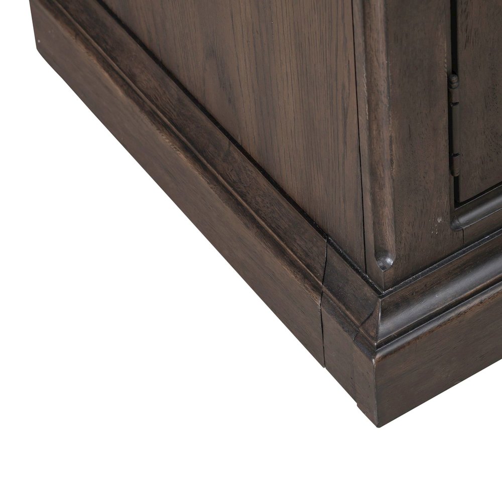 Paradise Valley Entertainment Center for Living Room - Saddle Brown. Picture 5