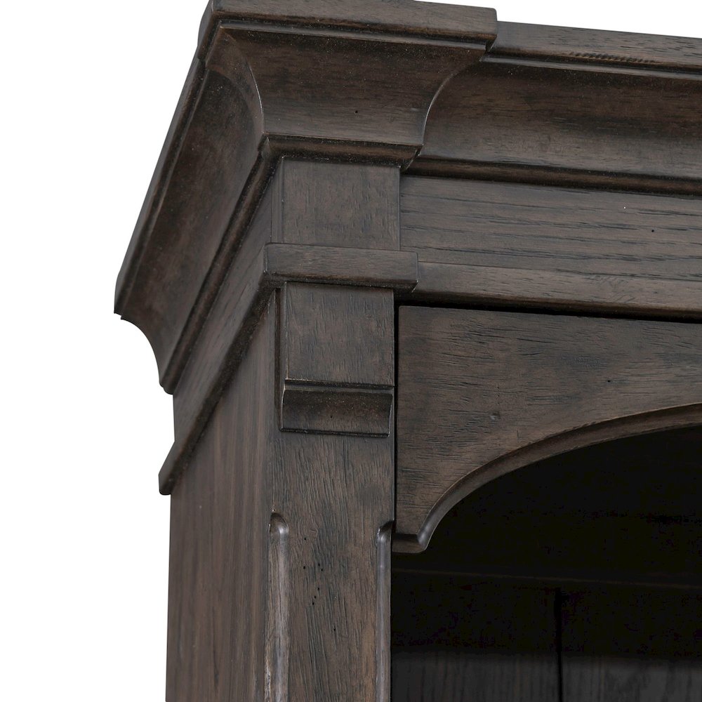 Paradise Valley Entertainment Center for Living Room - Saddle Brown. Picture 7