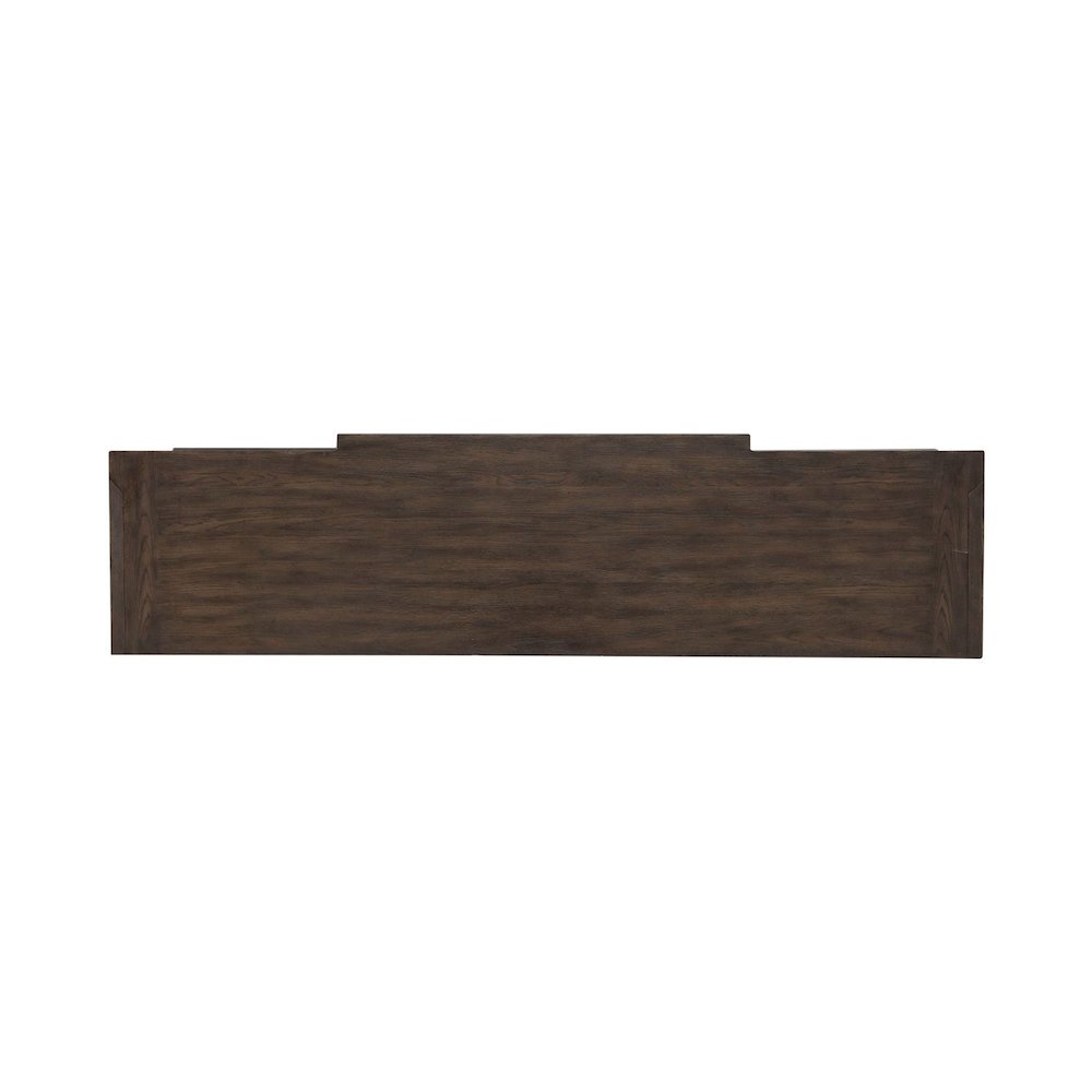 Paradise Valley 78 Inch Entertainment Console for Living Room - Saddle Brown. Picture 3