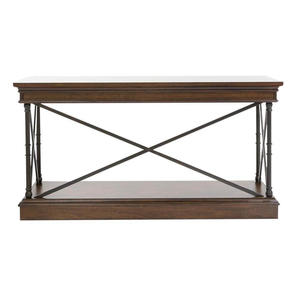 Tribeca Sofa Table in Cordovian Brown. Picture 4