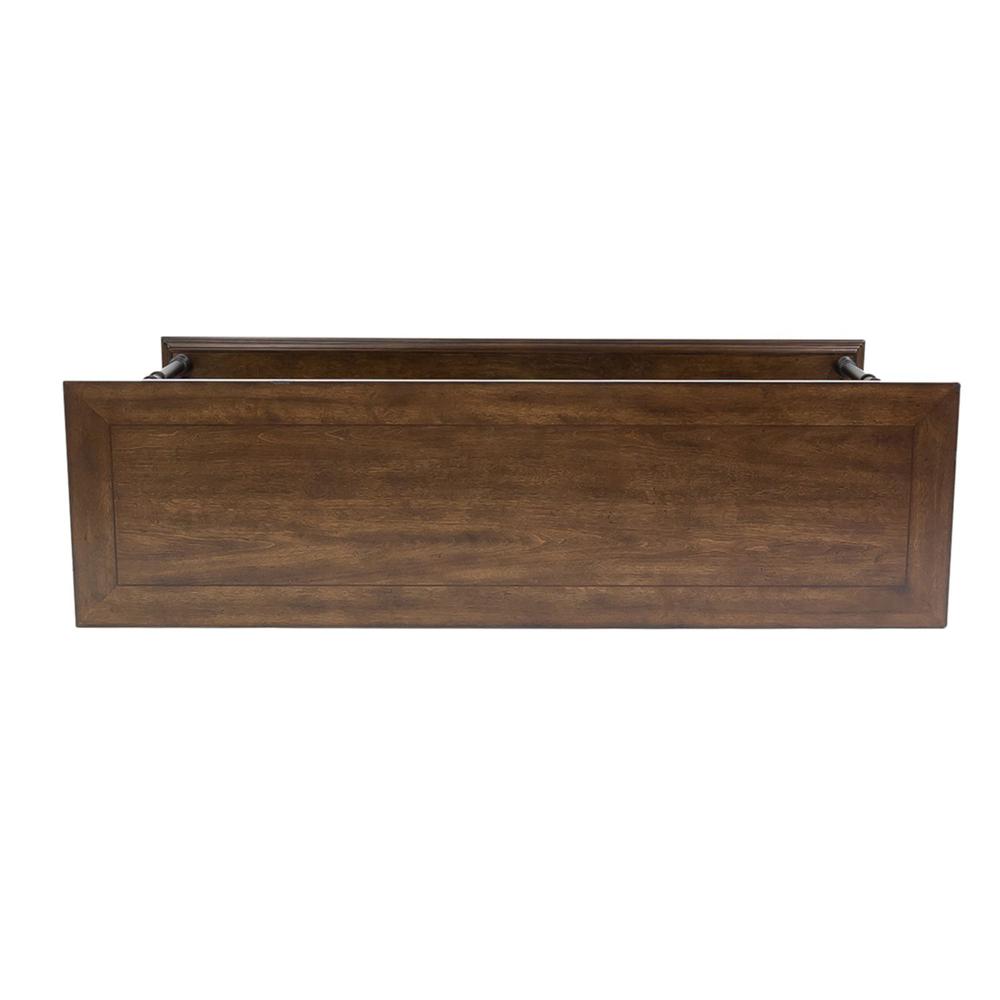 Tribeca Sofa Table in Cordovian Brown. Picture 5
